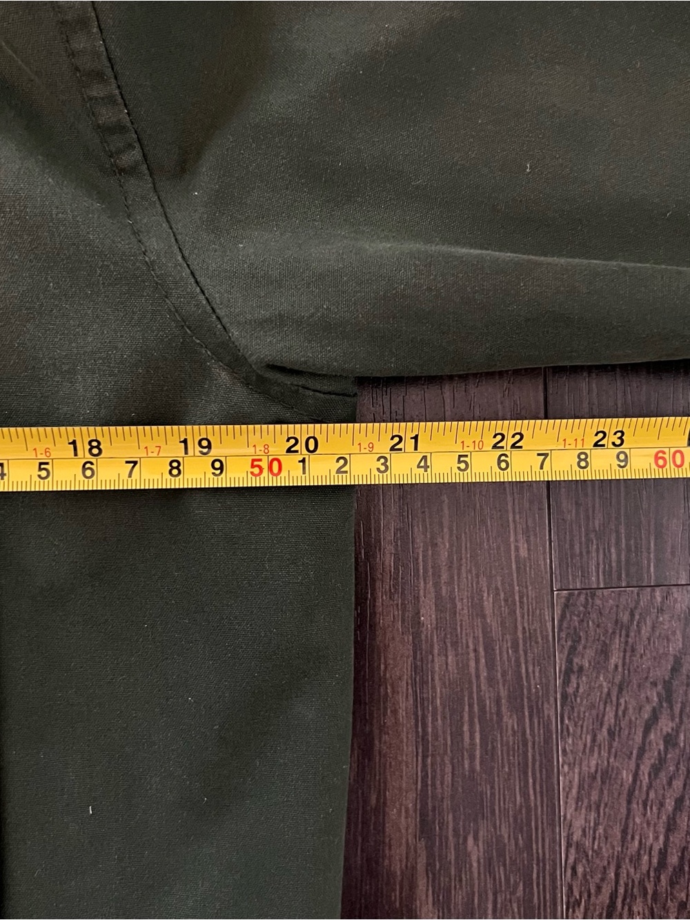 The British Millerain Co Ltd - Olive Green field coat with Black Corduroy Collar - Picture 7 of 8